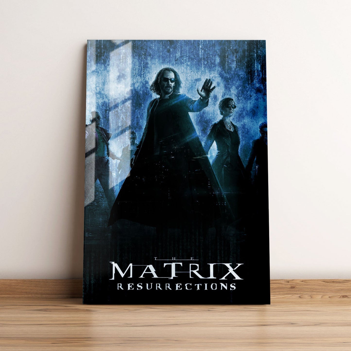 The Matrix Resurrections Classic Movie Metal Poster