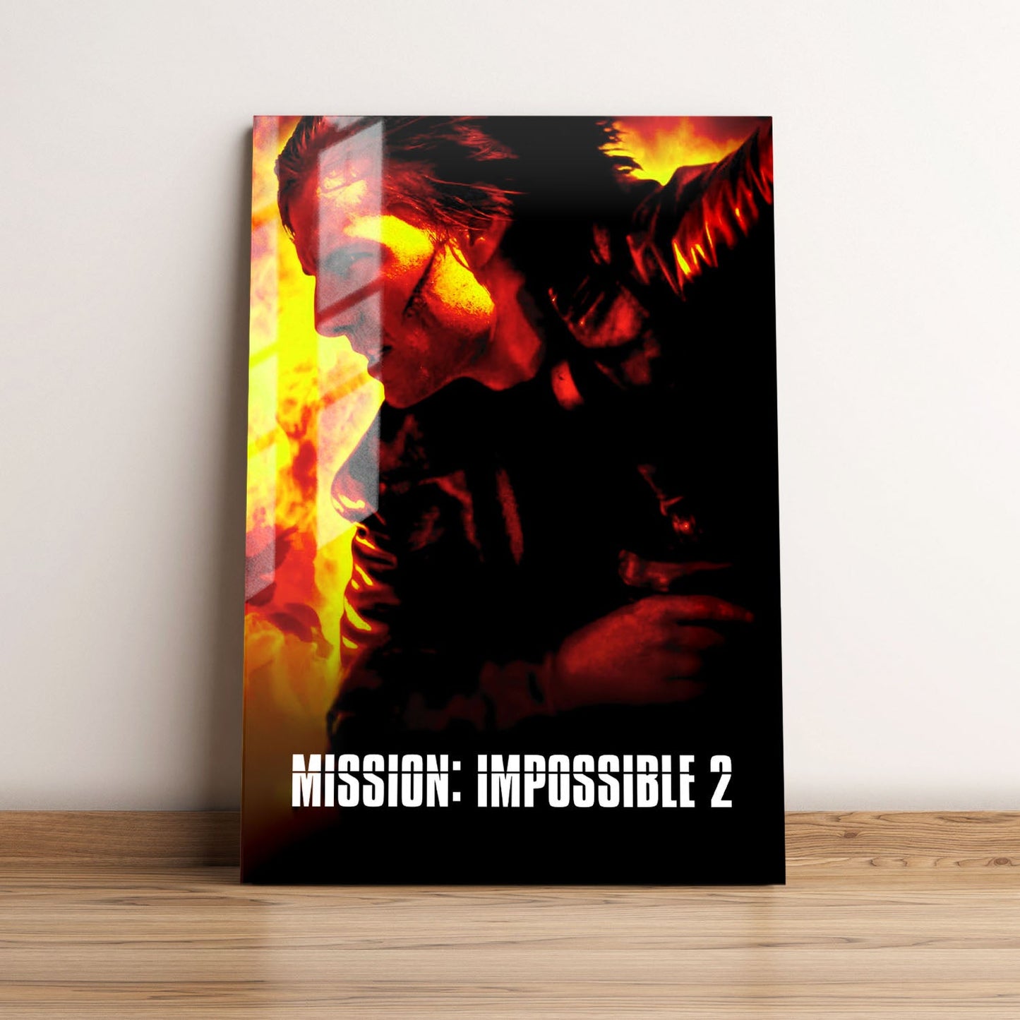 Mission Impossible II Movie Metal Poster