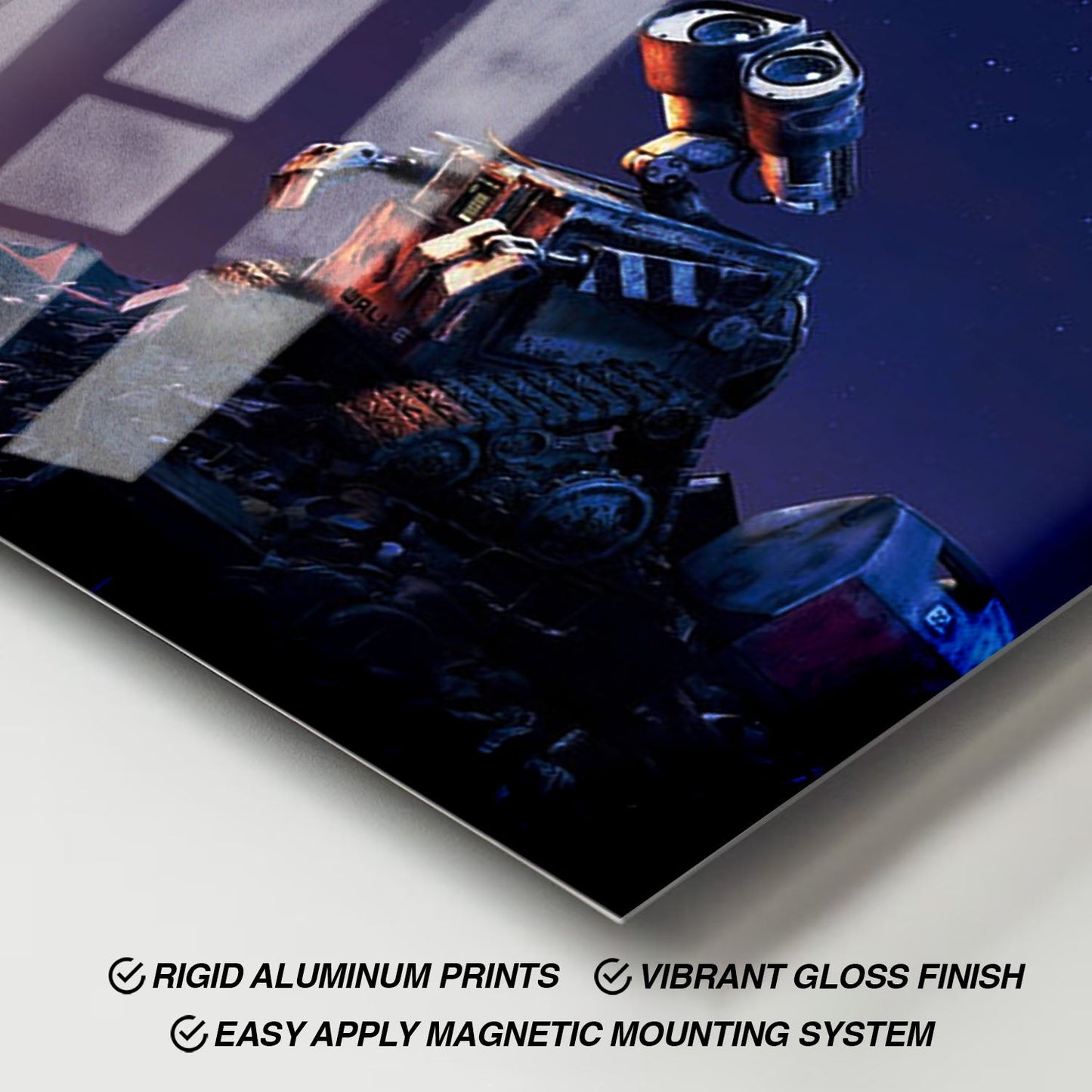 Flex Designs Metal Poster WALLE 11 x 17" Home Goods - Movie 2008 Movie Metal Poster