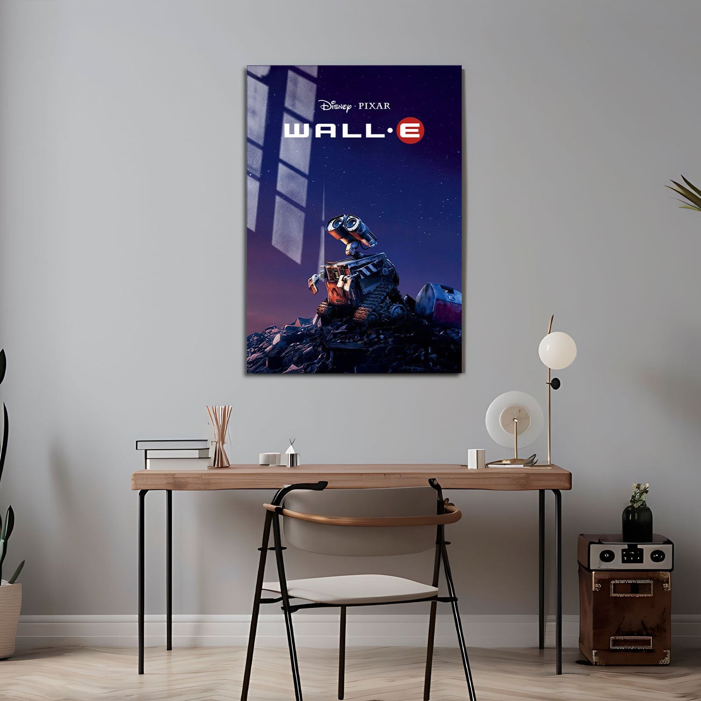 Flex Designs Metal Poster WALLE 24 x 36" Home Goods - Movie 2008 Movie Metal Poster