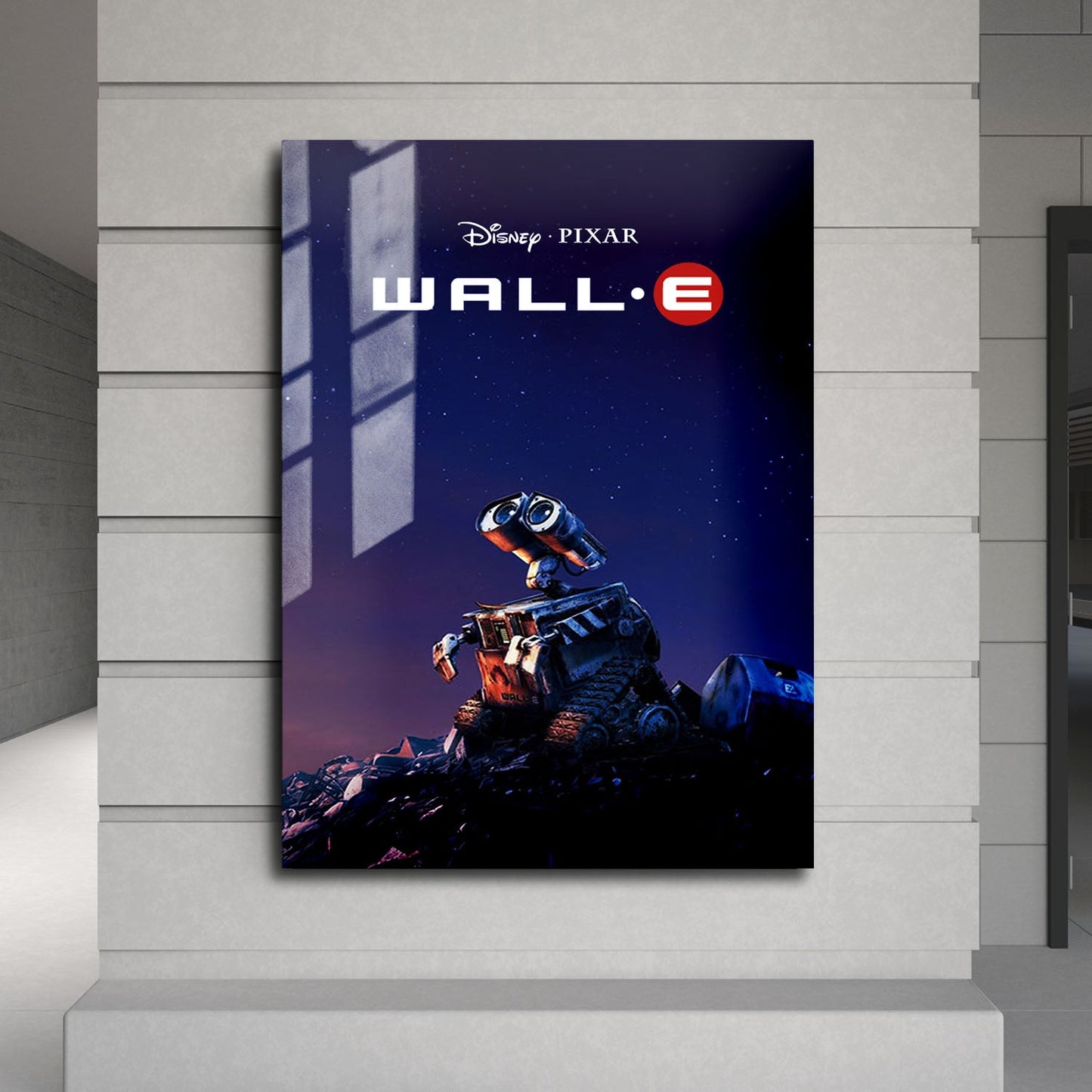 Flex Designs Metal Poster WALLE 24 x 36" Home Goods - Movie 2008 Movie Metal Poster