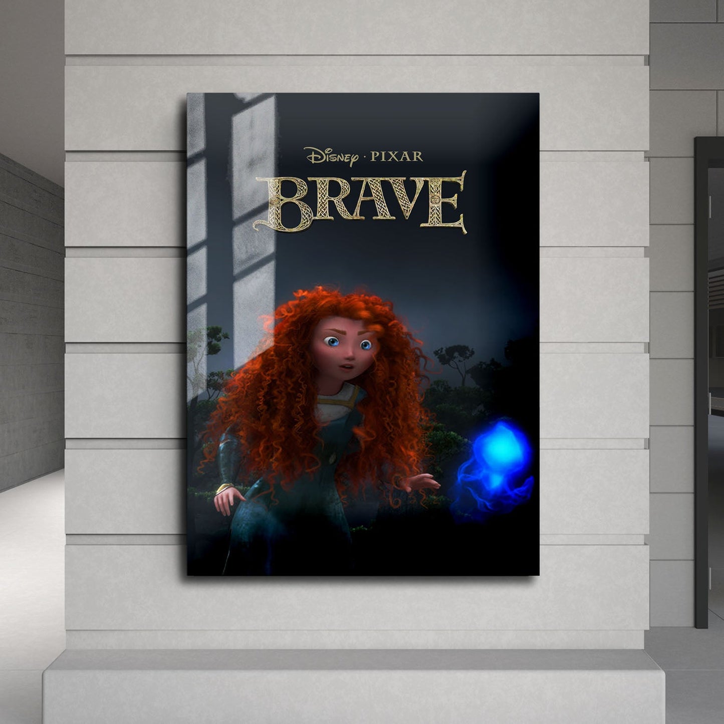 Flex Designs Metal Poster Brave 24 x 36" Home Goods - Movie 2012 Movie Metal Poster