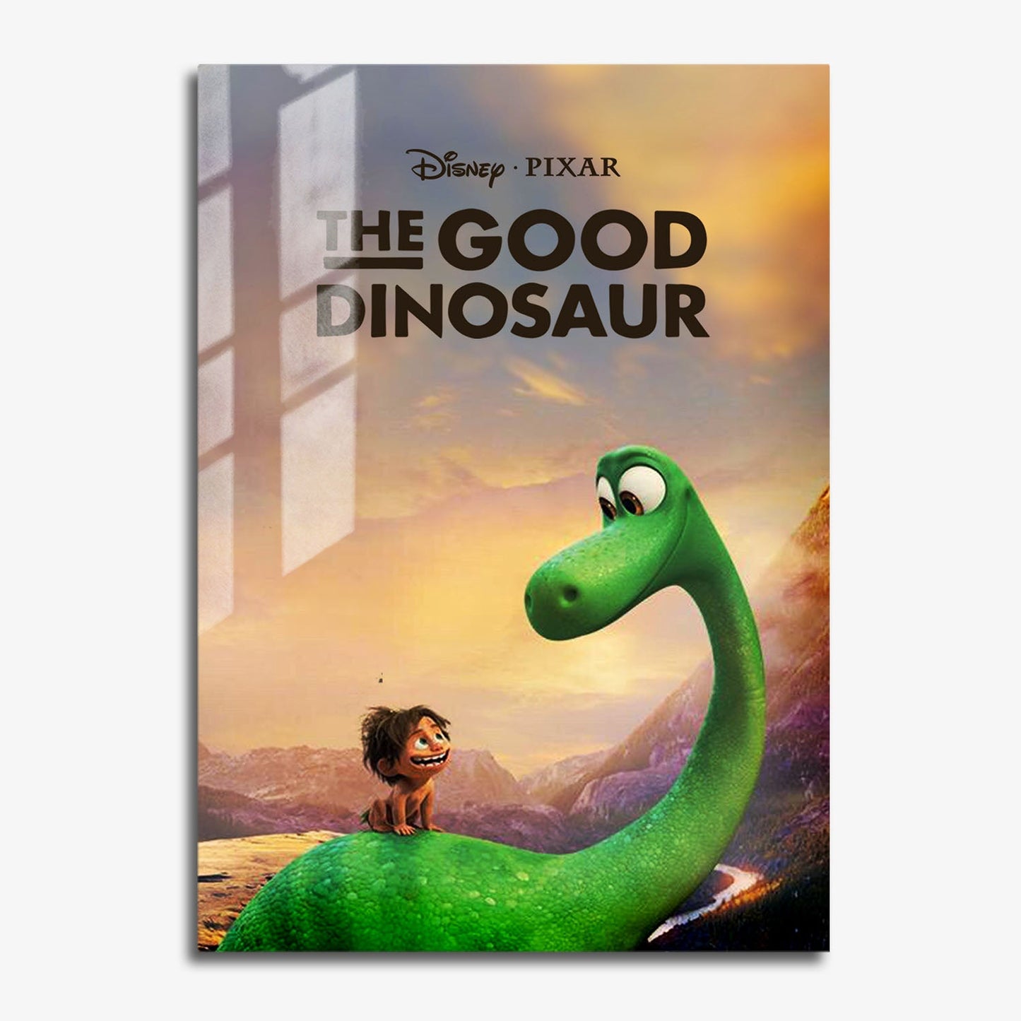 Flex Designs Metal Poster The Good Dinosaur 11 x 17" Home Goods - Movie 2015 Movie Metal Poster