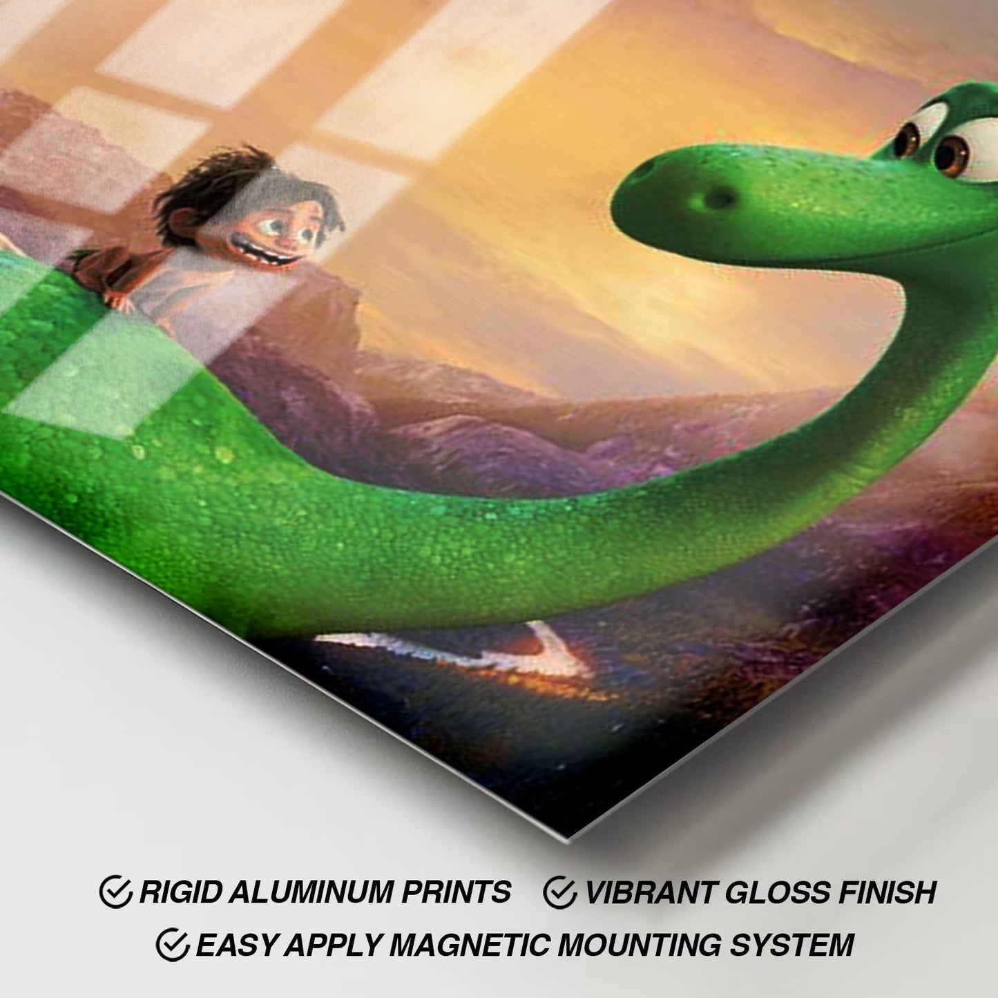 Flex Designs Metal Poster The Good Dinosaur 11 x 17" Home Goods - Movie 2015 Movie Metal Poster