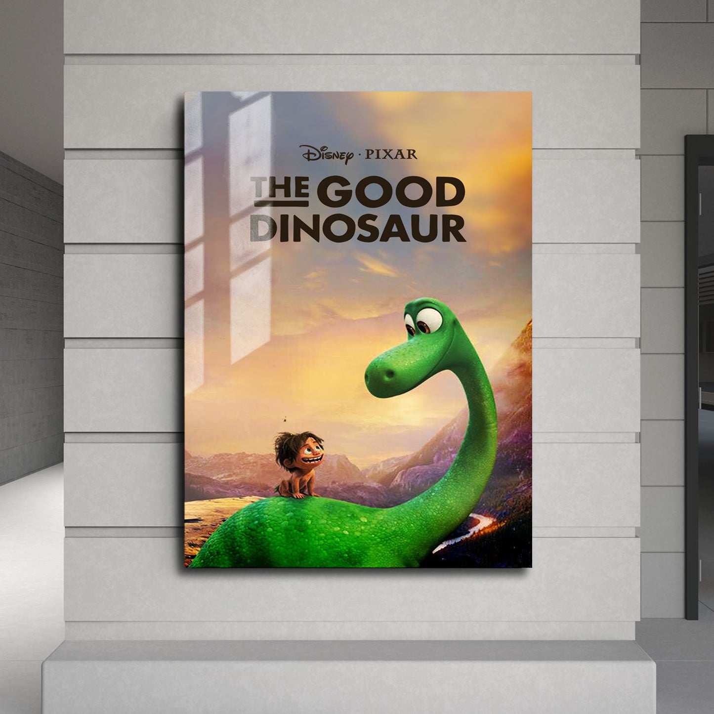 Flex Designs Metal Poster The Good Dinosaur 24 x 36" Home Goods - Movie 2015 Movie Metal Poster