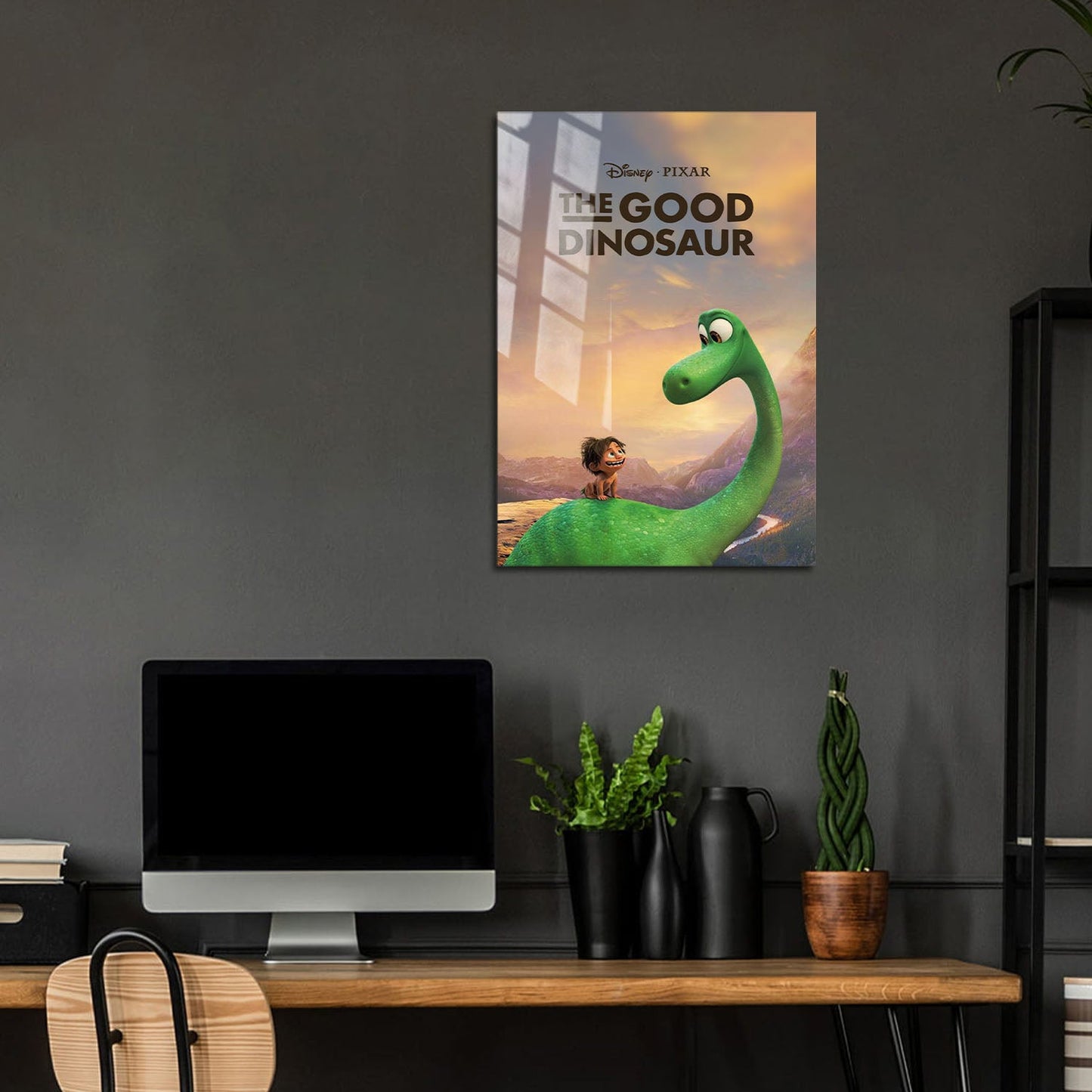 Flex Designs Metal Poster The Good Dinosaur 5 x 7" Home Goods - Movie 2015 Movie Metal Poster
