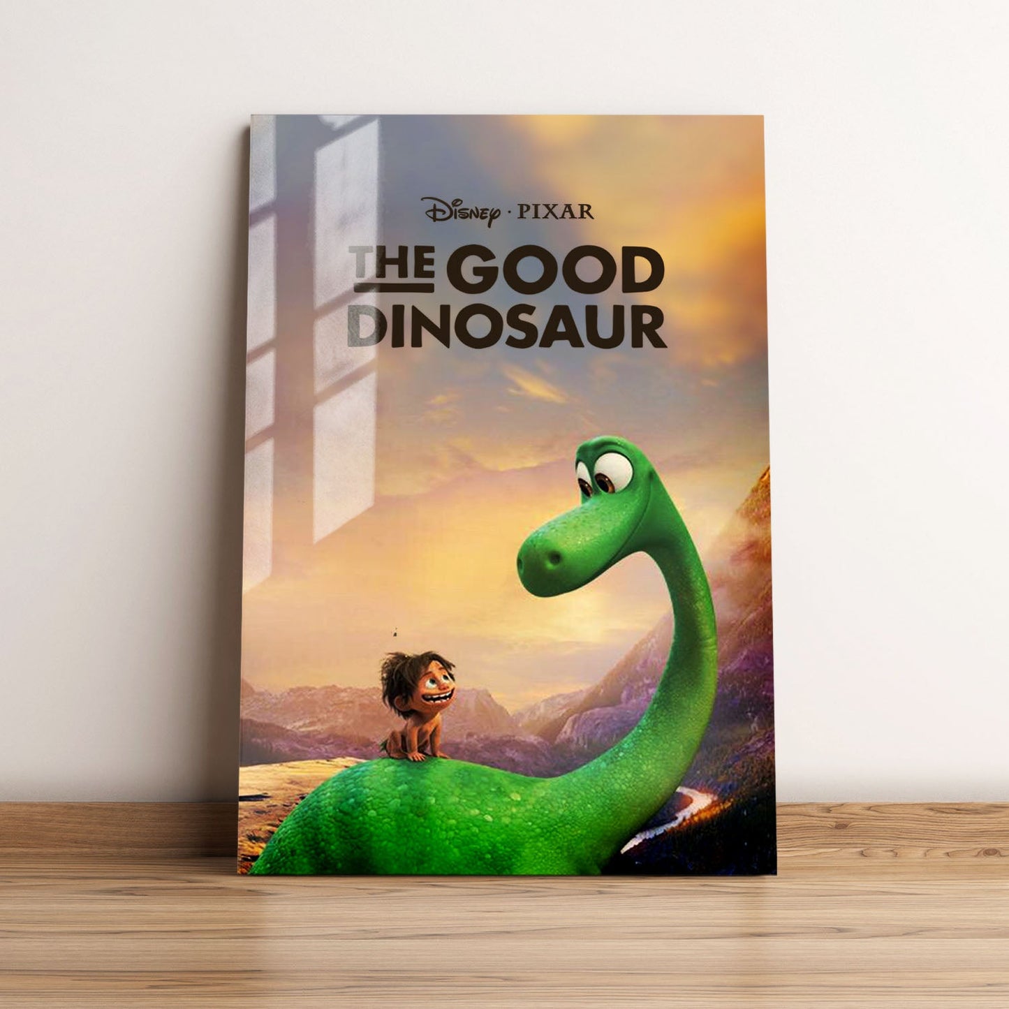 The Good Dinosaur Movie Metal Poster
