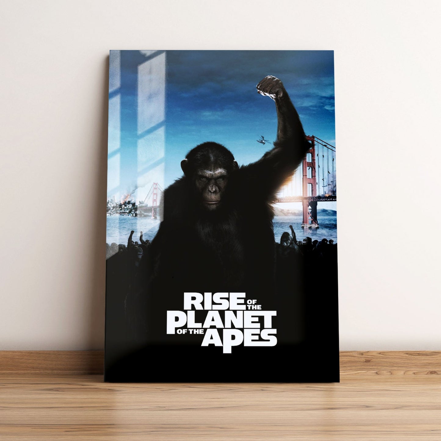 Rise of the Planet of the Apes Movie Metal Poster