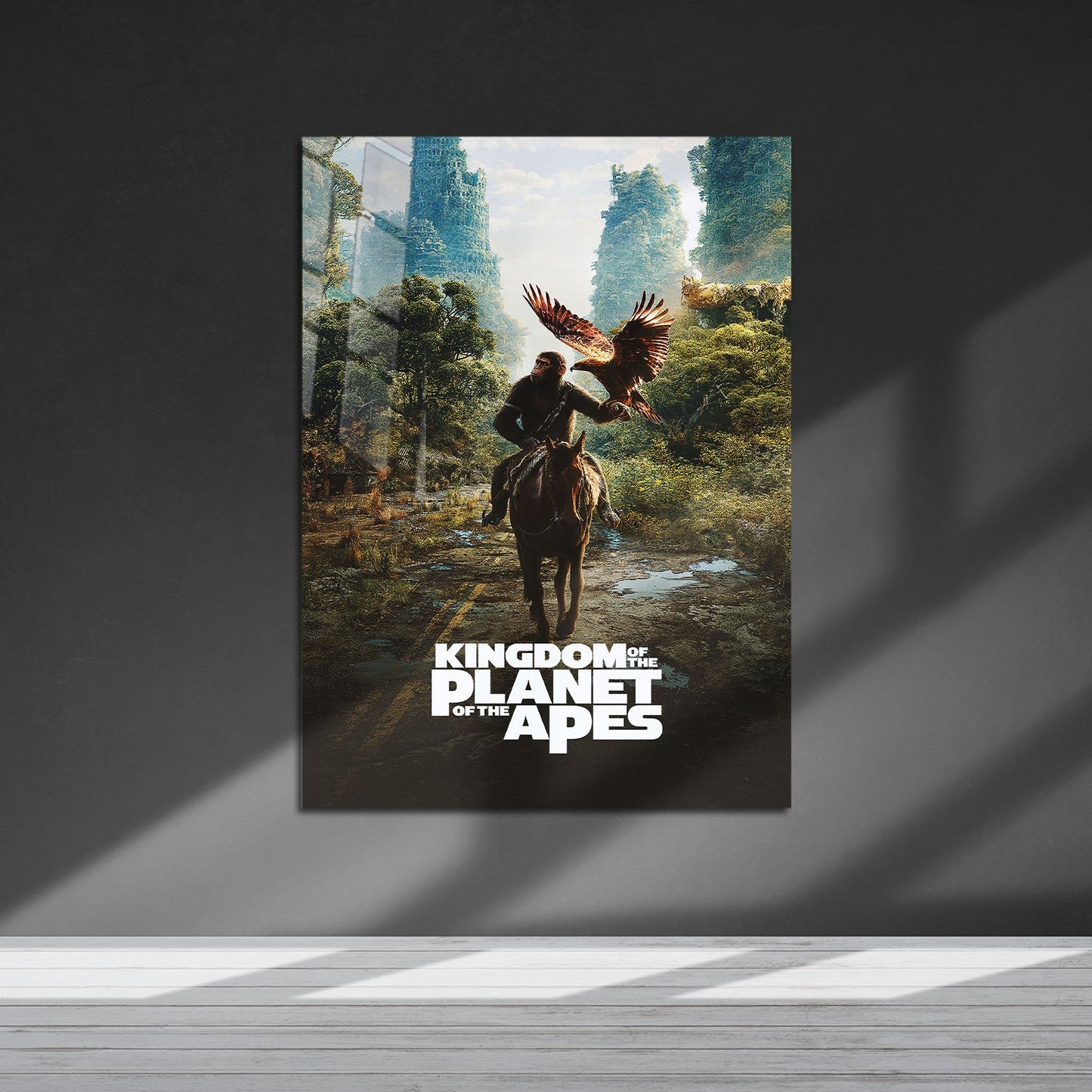 Flex Designs Metal Poster Kingdom of the Planet of the Apes 5 x 7" Home Goods - Movie 2024 Movie Metal Poster