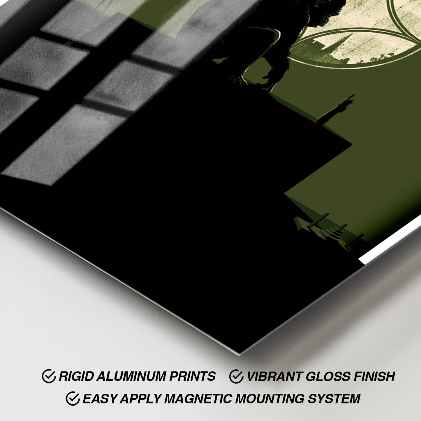 Flex Designs Metal Poster Rise of the Planet of the Apes Minimalist 11 x 17" Home Goods - Movie 2011 Movie Metal Poster