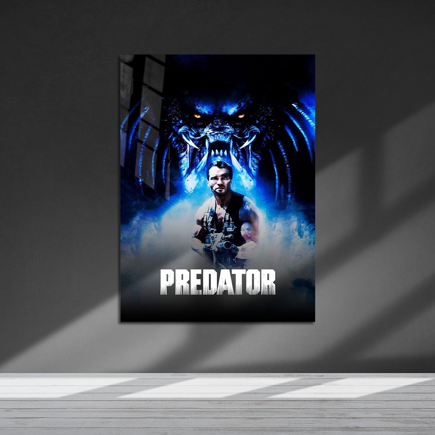 Flex Designs Metal Poster Predator 5 x 7" Home Goods - Movie 1987 Movie Metal Poster