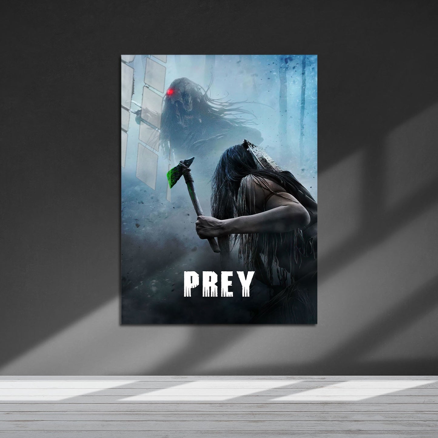 Flex Designs Metal Poster Prey 5 x 7" Home Goods - Movie 2022 Movie Metal Poster