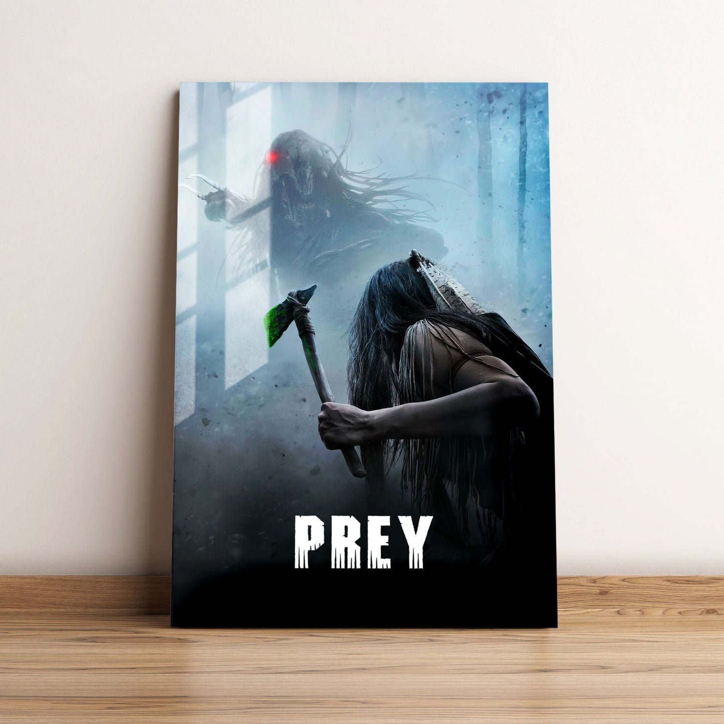 Prey Movie Metal Poster