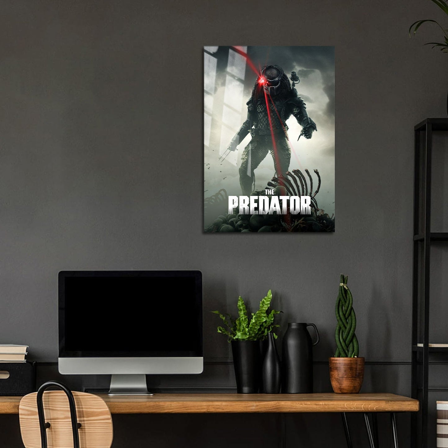 Flex Designs Metal Poster The Predator Classic 5 x 7" Home Goods - Movie 2018 Movie Metal Poster