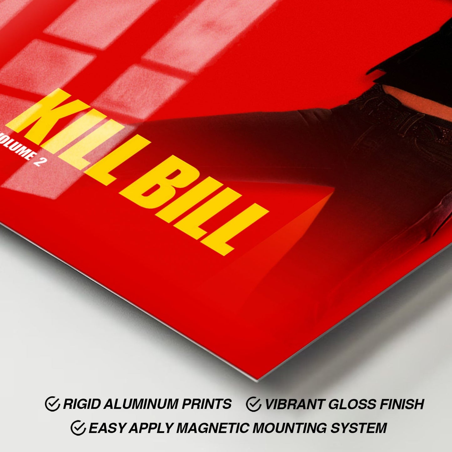 Flex Designs Metal Poster Kill Bill Vol 2 11 x 17" Home Goods - Movie 2004 Movie Metal Poster