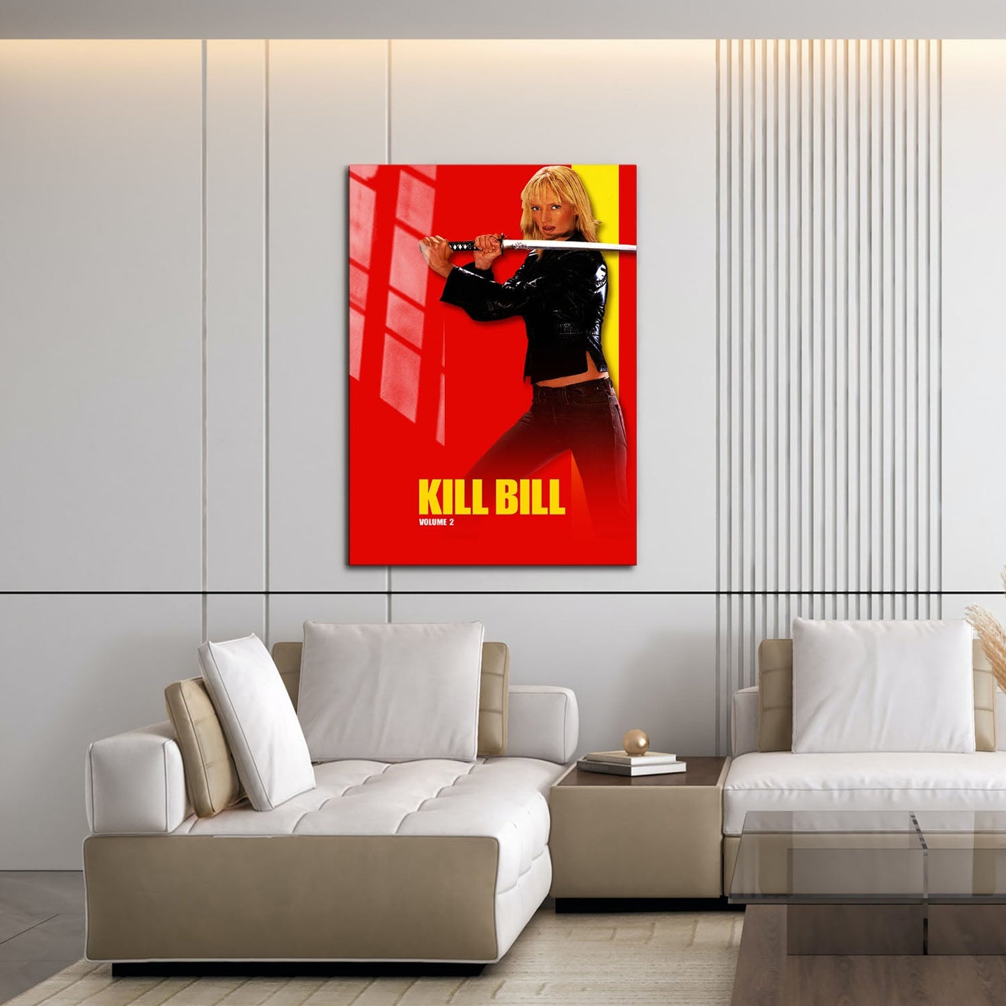 Flex Designs Metal Poster Kill Bill Vol 2 16 x 24" Home Goods - Movie 2004 Movie Metal Poster