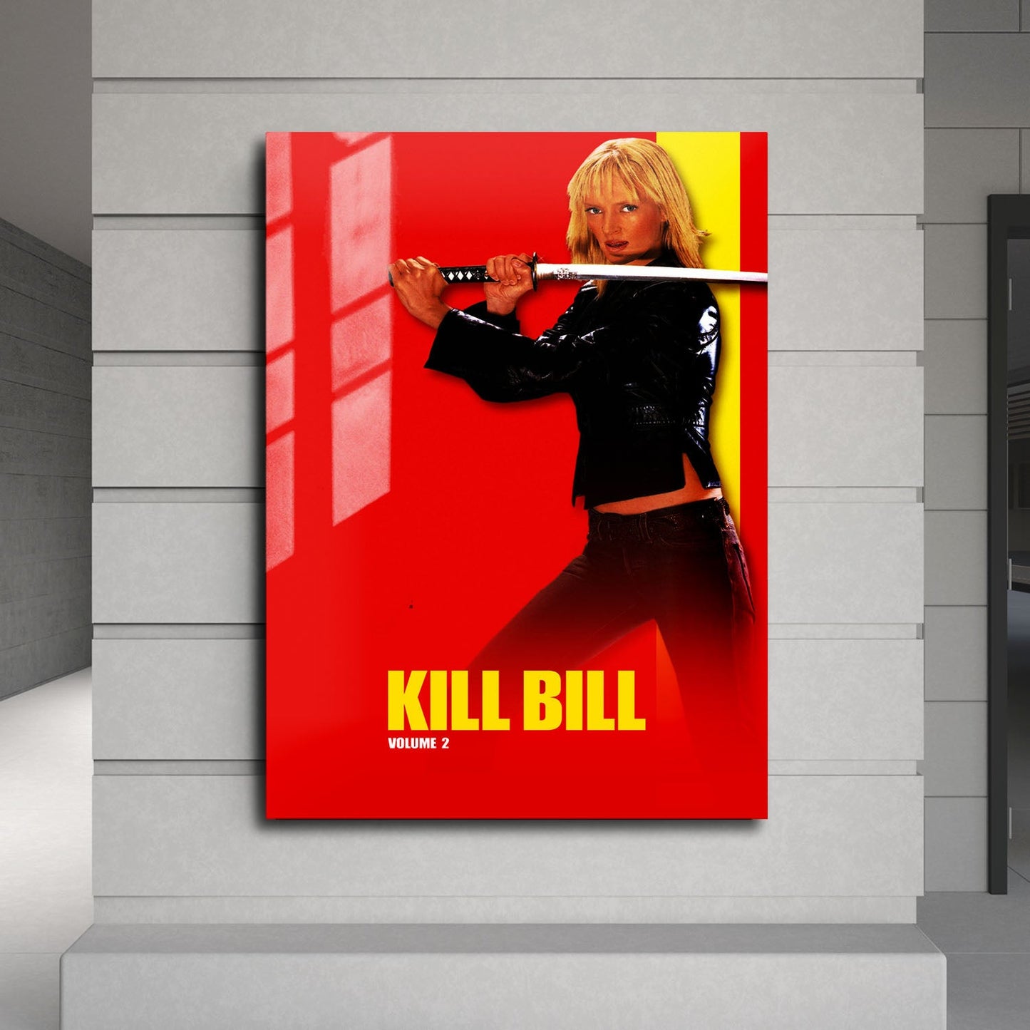 Flex Designs Metal Poster Kill Bill Vol 2 24 x 36" Home Goods - Movie 2004 Movie Metal Poster