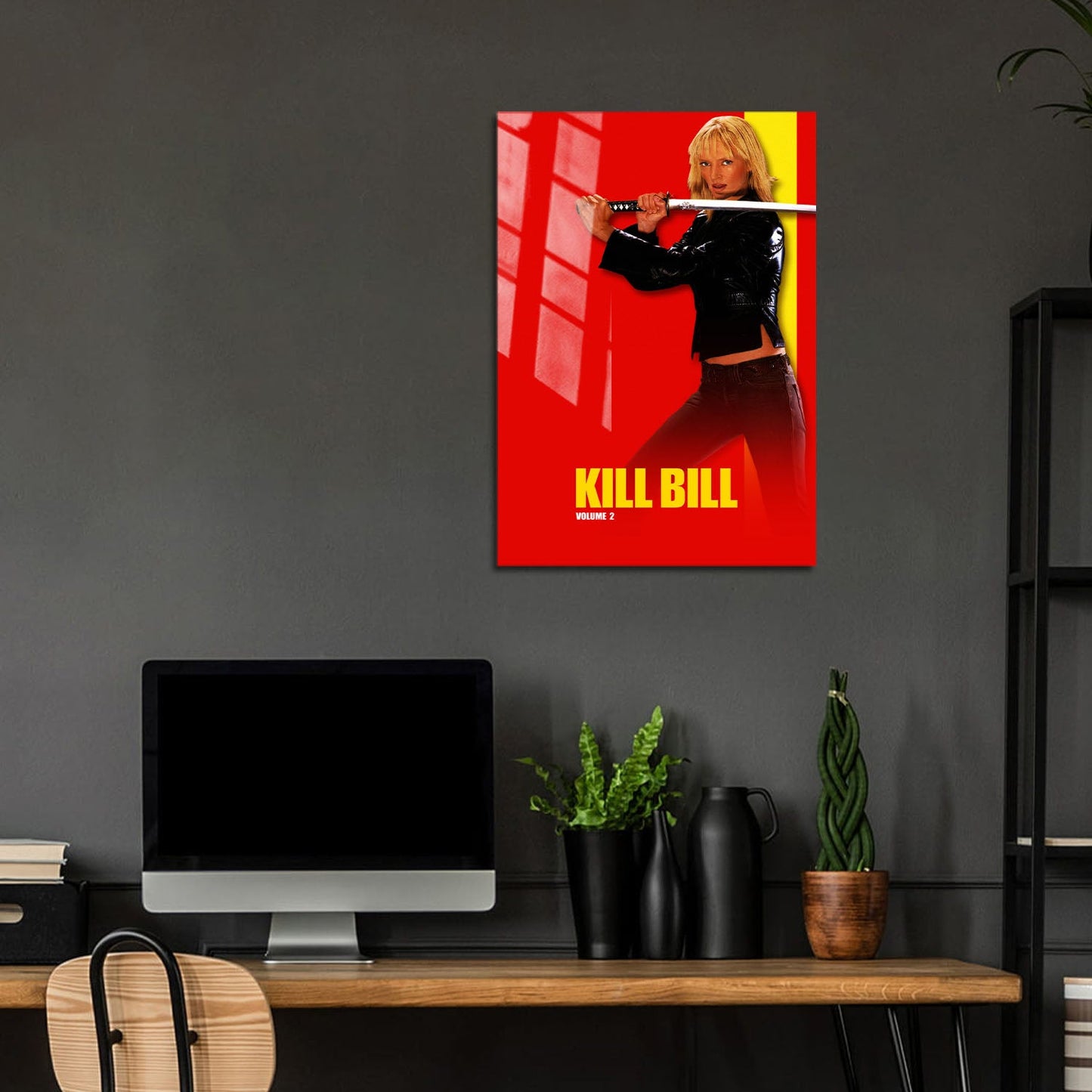 Flex Designs Metal Poster Kill Bill Vol 2 5 x 7" Home Goods - Movie 2004 Movie Metal Poster