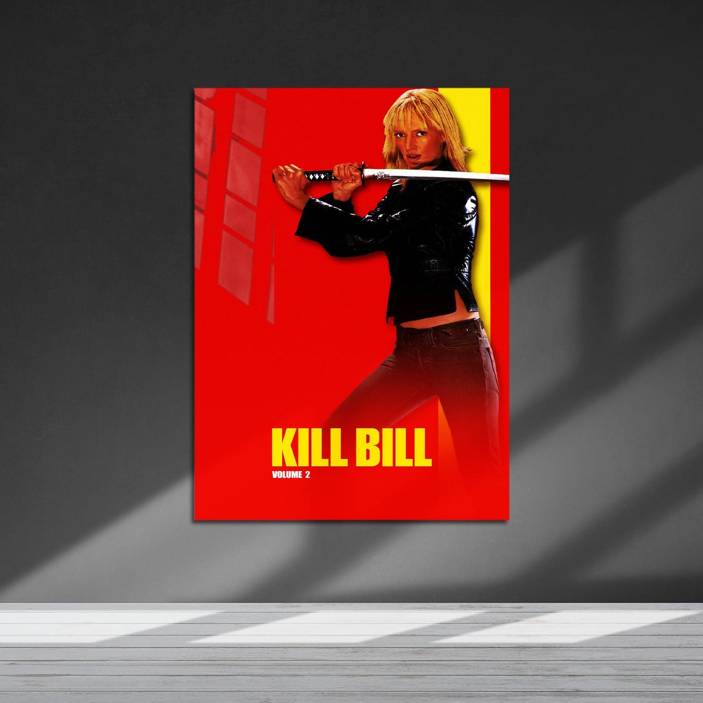 Flex Designs Metal Poster Kill Bill Vol 2 5 x 7" Home Goods - Movie 2004 Movie Metal Poster