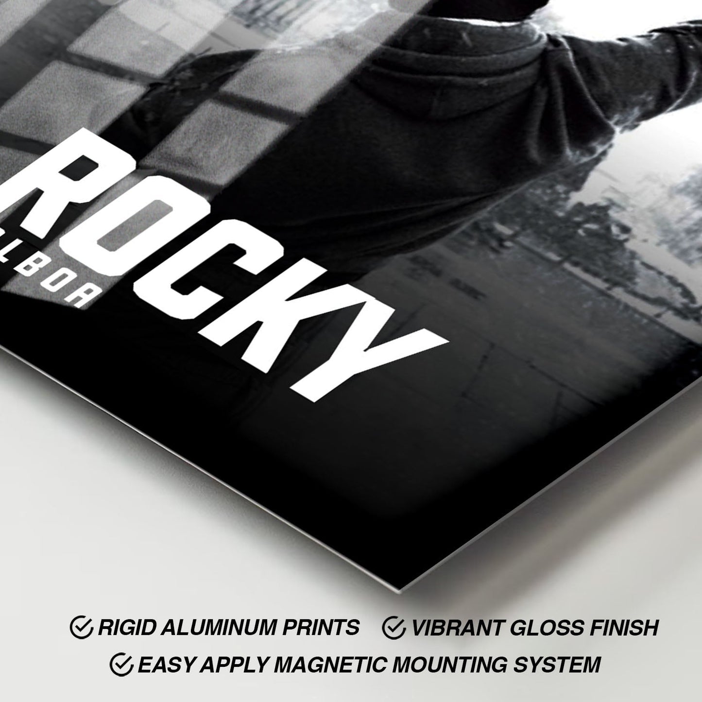 Flex Designs Metal Poster Rocky Balboa Classic 11 x 17" Home Goods - Movie 2006 Movie Metal Poster
