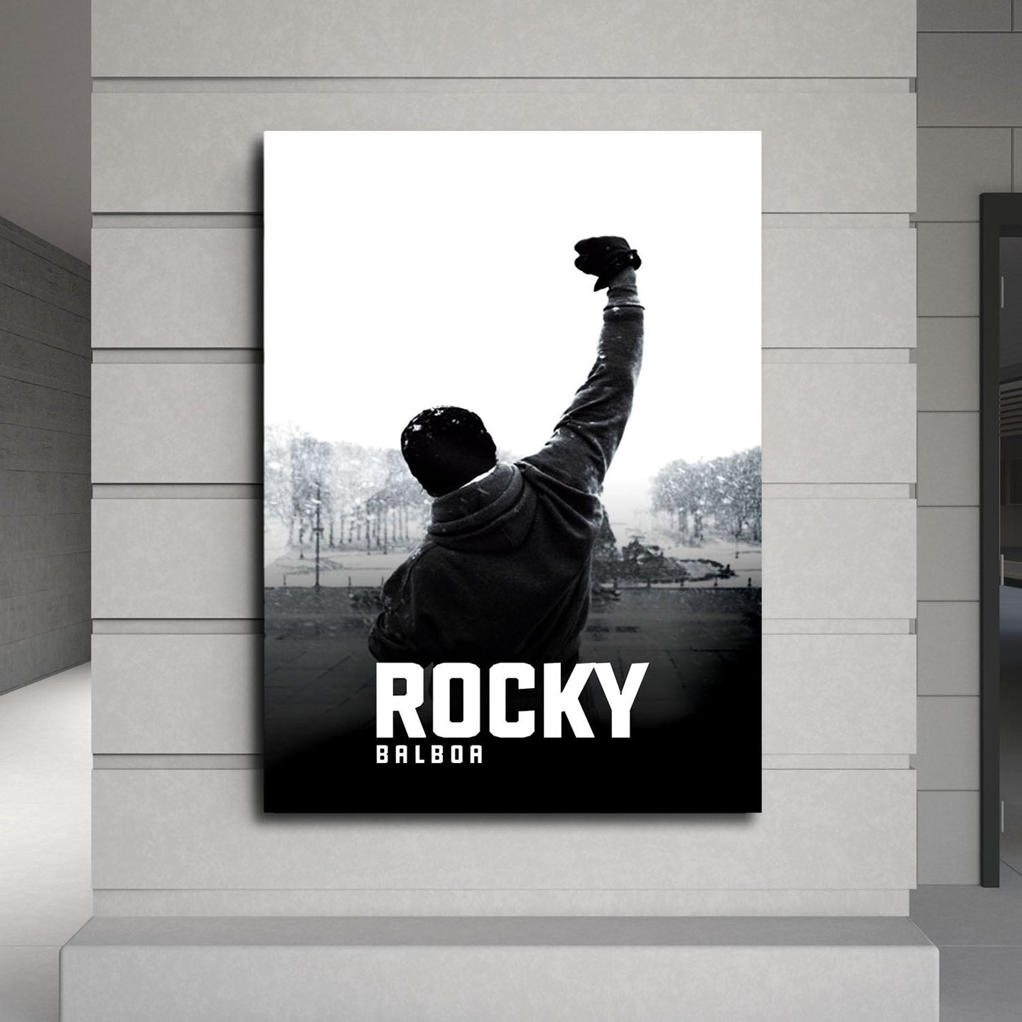 Flex Designs Metal Poster Rocky Balboa Classic 24 x 36" Home Goods - Movie 2006 Movie Metal Poster