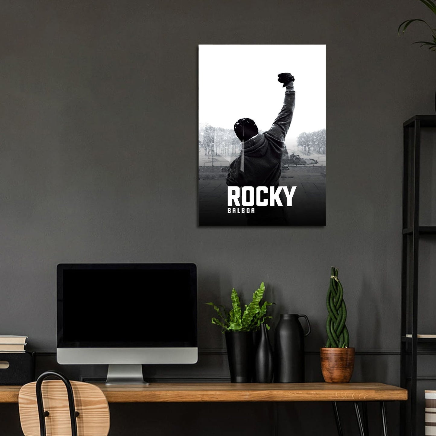 Flex Designs Metal Poster Rocky Balboa Classic 5 x 7" Home Goods - Movie 2006 Movie Metal Poster