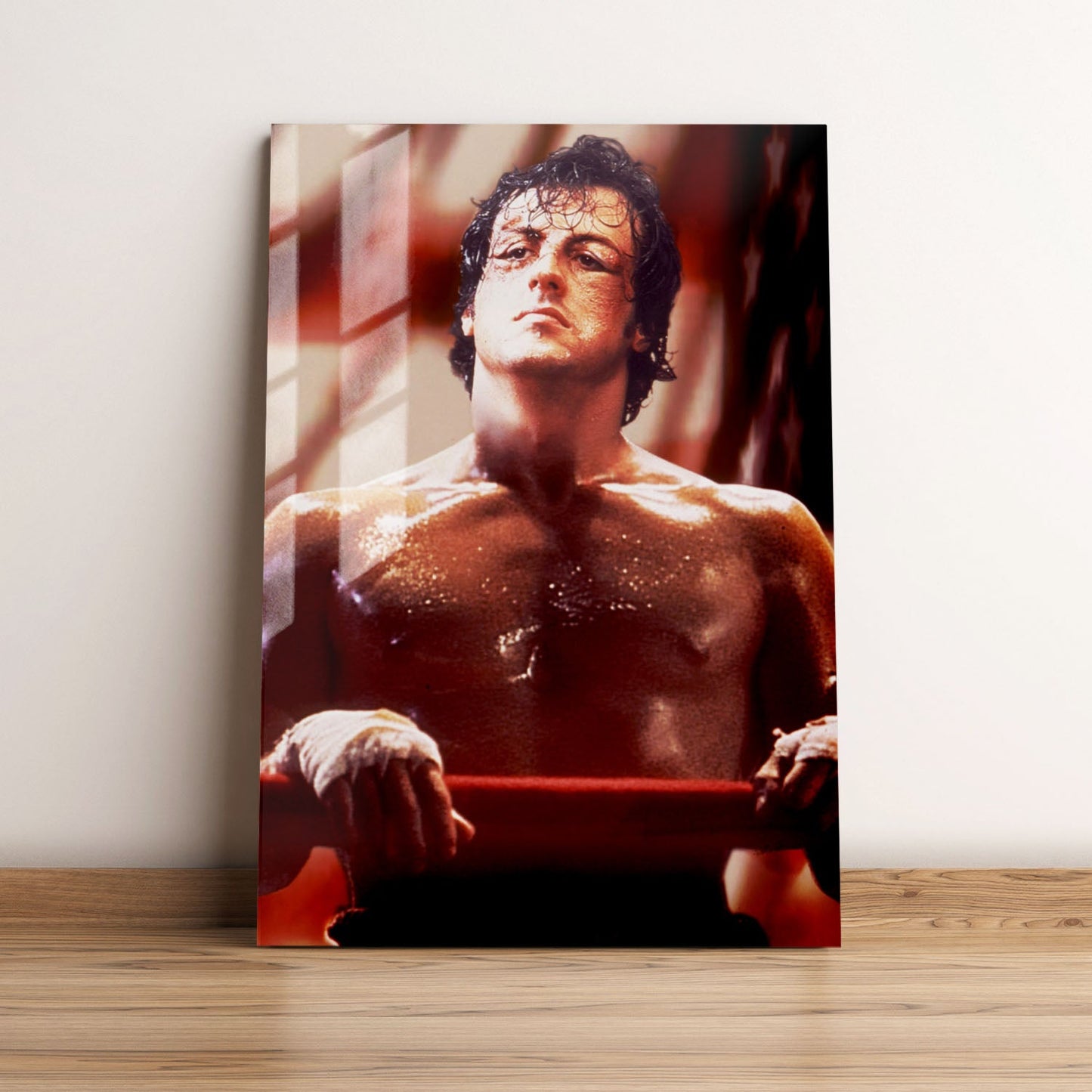 Rocky Key Art Movie Metal Poster