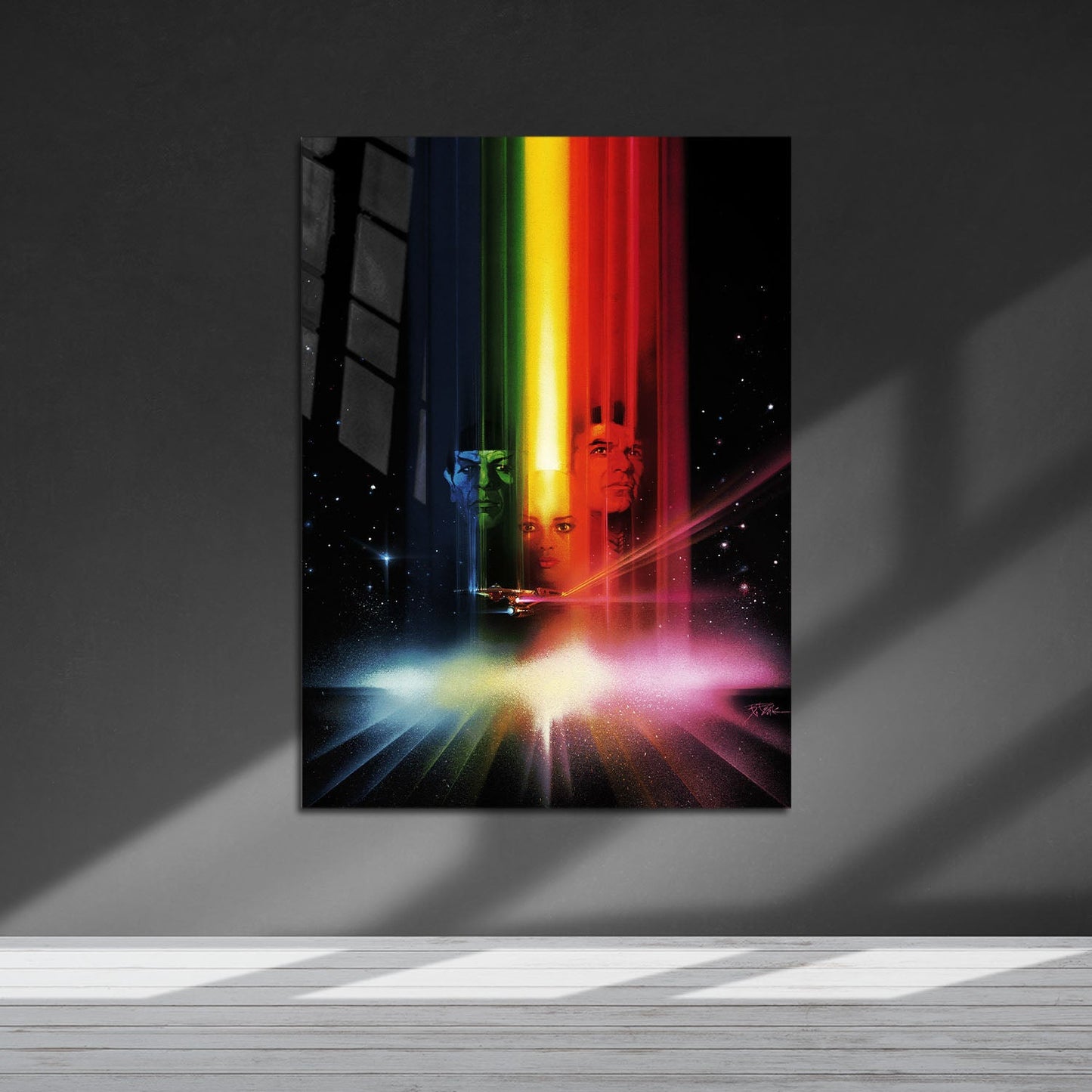 Flex Designs Metal Poster Star Trek The Motion Picture Textless 5 x 7" Home Goods - Movie 1979 Movie Metal Poster