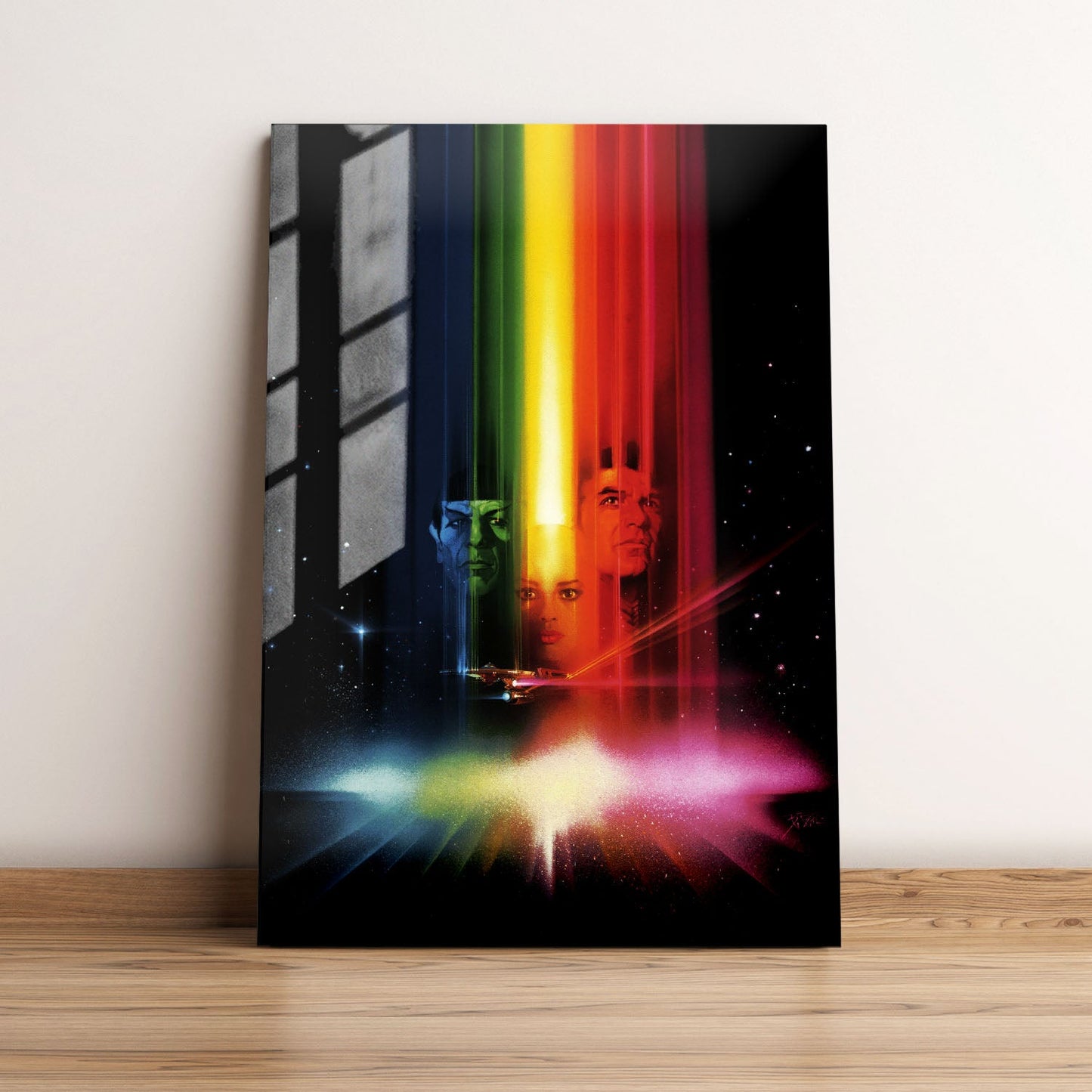 Star Trek The Motion Picture Textless Movie Metal Poster