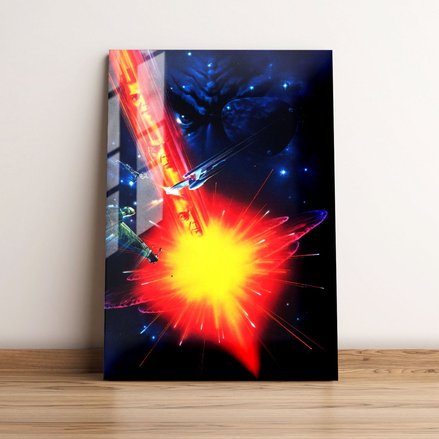 Star Trek VI The Undiscovered Country Textless Movie Metal Poster