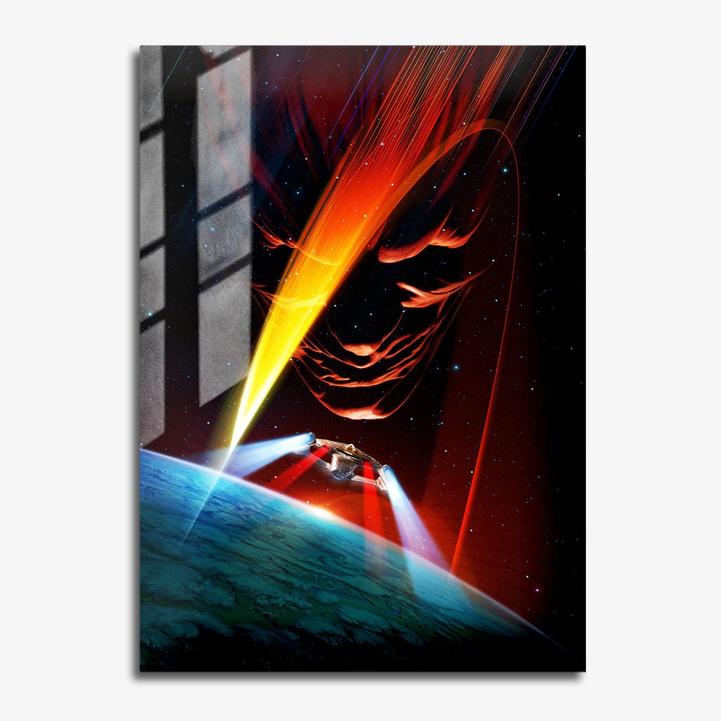 Flex Designs Metal Poster Star Trek Insurrection Textless 11 x 17" Home Goods - Movie 1998 Movie Metal Poster