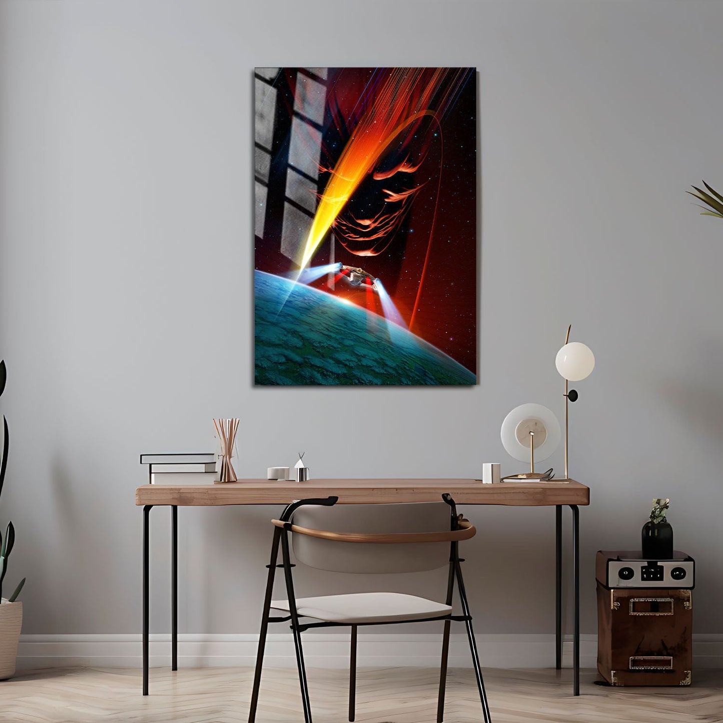Flex Designs Metal Poster Star Trek Insurrection Textless 24 x 36" Home Goods - Movie 1998 Movie Metal Poster