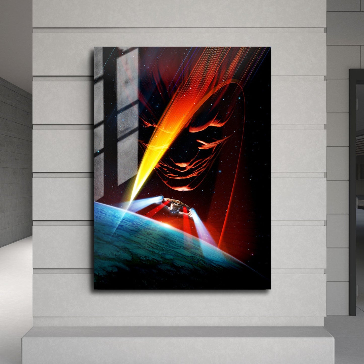 Flex Designs Metal Poster Star Trek Insurrection Textless 24 x 36" Home Goods - Movie 1998 Movie Metal Poster