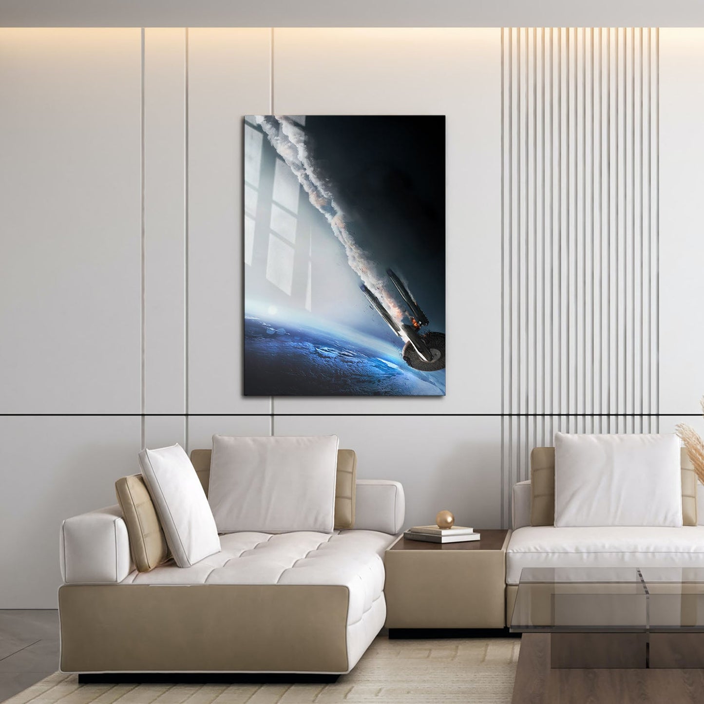 Flex Designs Metal Poster Star Trek Into Darkness Textless 16 x 24" Home Goods - Movie 2013 Movie Metal Poster