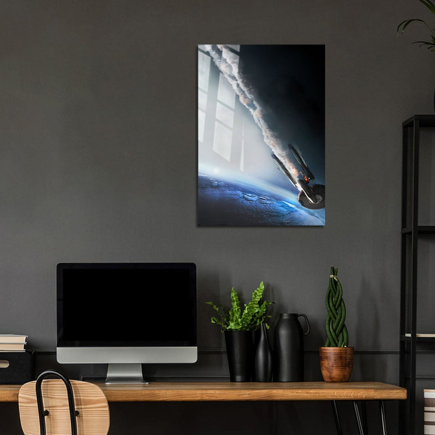 Flex Designs Metal Poster Star Trek Into Darkness Textless 5 x 7" Home Goods - Movie 2013 Movie Metal Poster