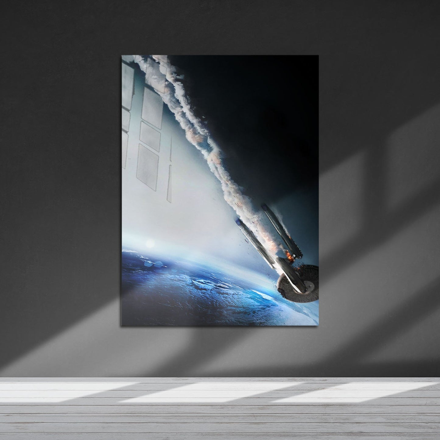 Flex Designs Metal Poster Star Trek Into Darkness Textless 5 x 7" Home Goods - Movie 2013 Movie Metal Poster