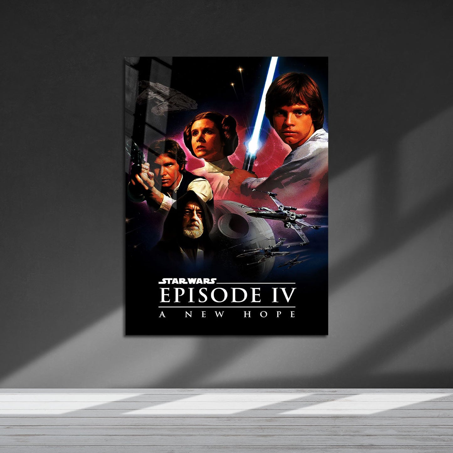 Flex Designs Metal Poster Star Wars Episode IV - A New Hope 5 x 7" Home Goods - Movie 1977 Movie Metal Poster