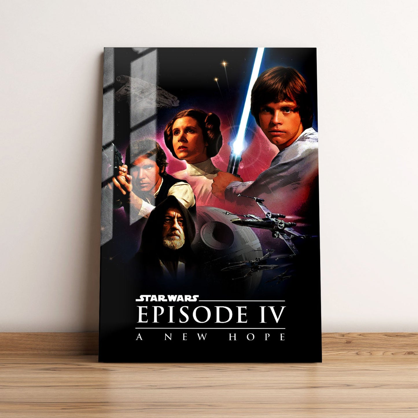 Star Wars Episode IV - A New Hope Movie Metal Poster