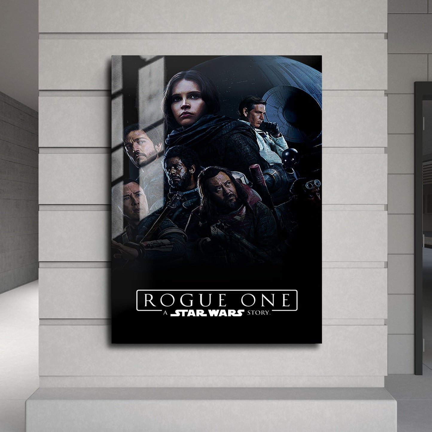 Flex Designs Metal Poster Rogue One A Star Wars Story 24 x 36" Home Goods - Movie 2016 Movie Metal Poster