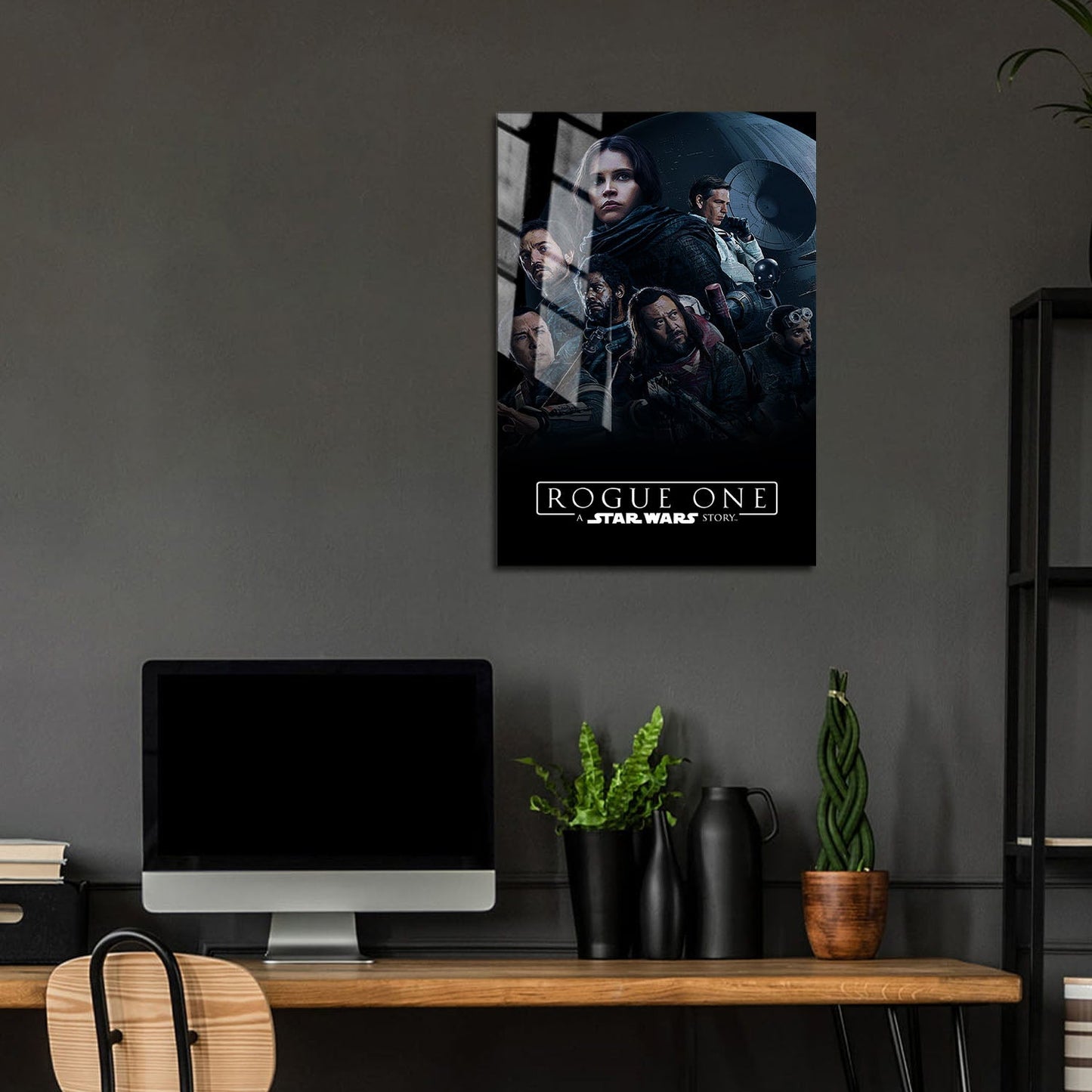 Flex Designs Metal Poster Rogue One A Star Wars Story 5 x 7" Home Goods - Movie 2016 Movie Metal Poster