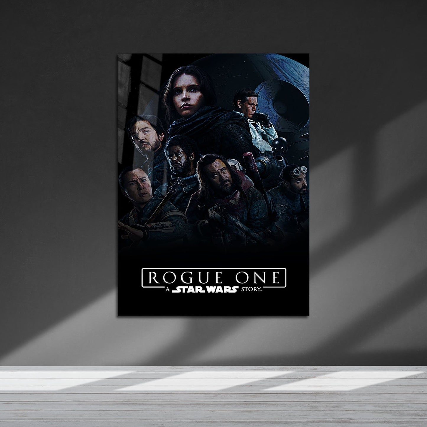 Flex Designs Metal Poster Rogue One A Star Wars Story 5 x 7" Home Goods - Movie 2016 Movie Metal Poster