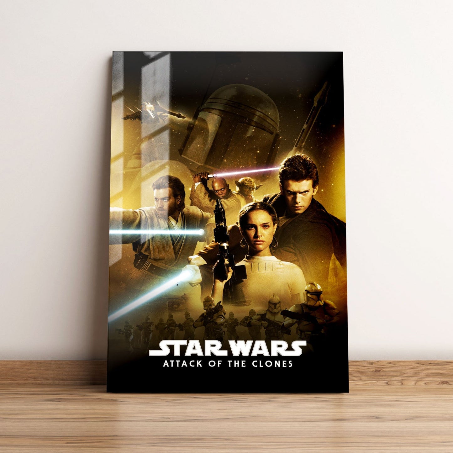 Star Wars Episode II - Attack of the Clones Classic Movie Metal Poster