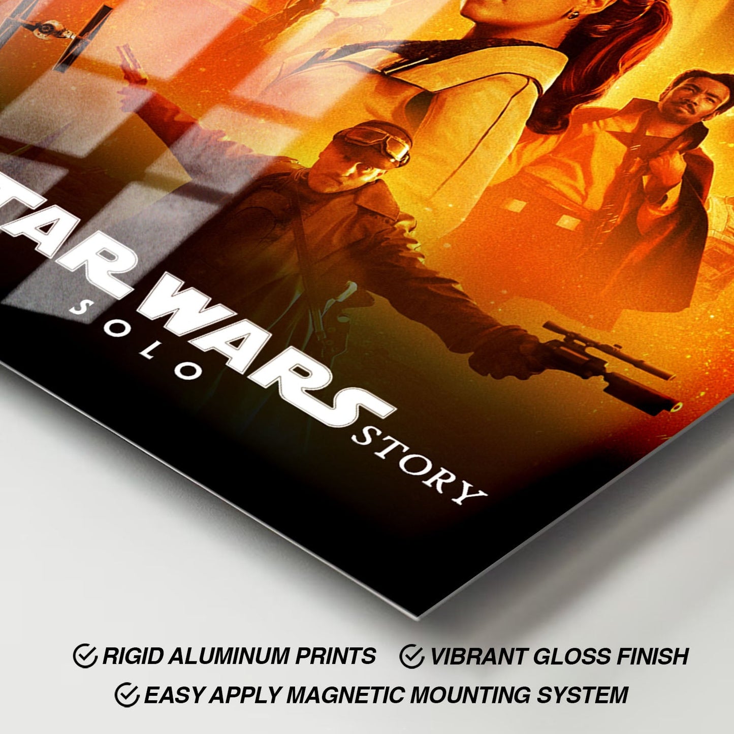 Flex Designs Metal Poster Solo A Star Wars Story Classic 11 x 17" Home Goods - Movie 2018 Movie Metal Poster