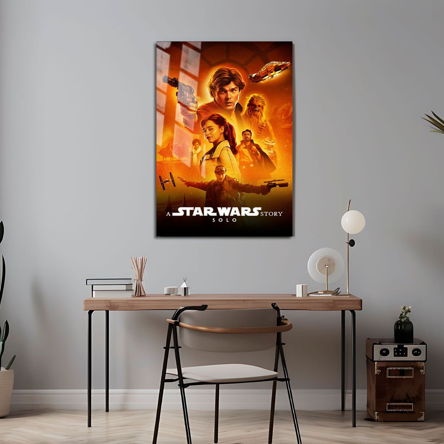 Flex Designs Metal Poster Solo A Star Wars Story Classic 24 x 36" Home Goods - Movie 2018 Movie Metal Poster