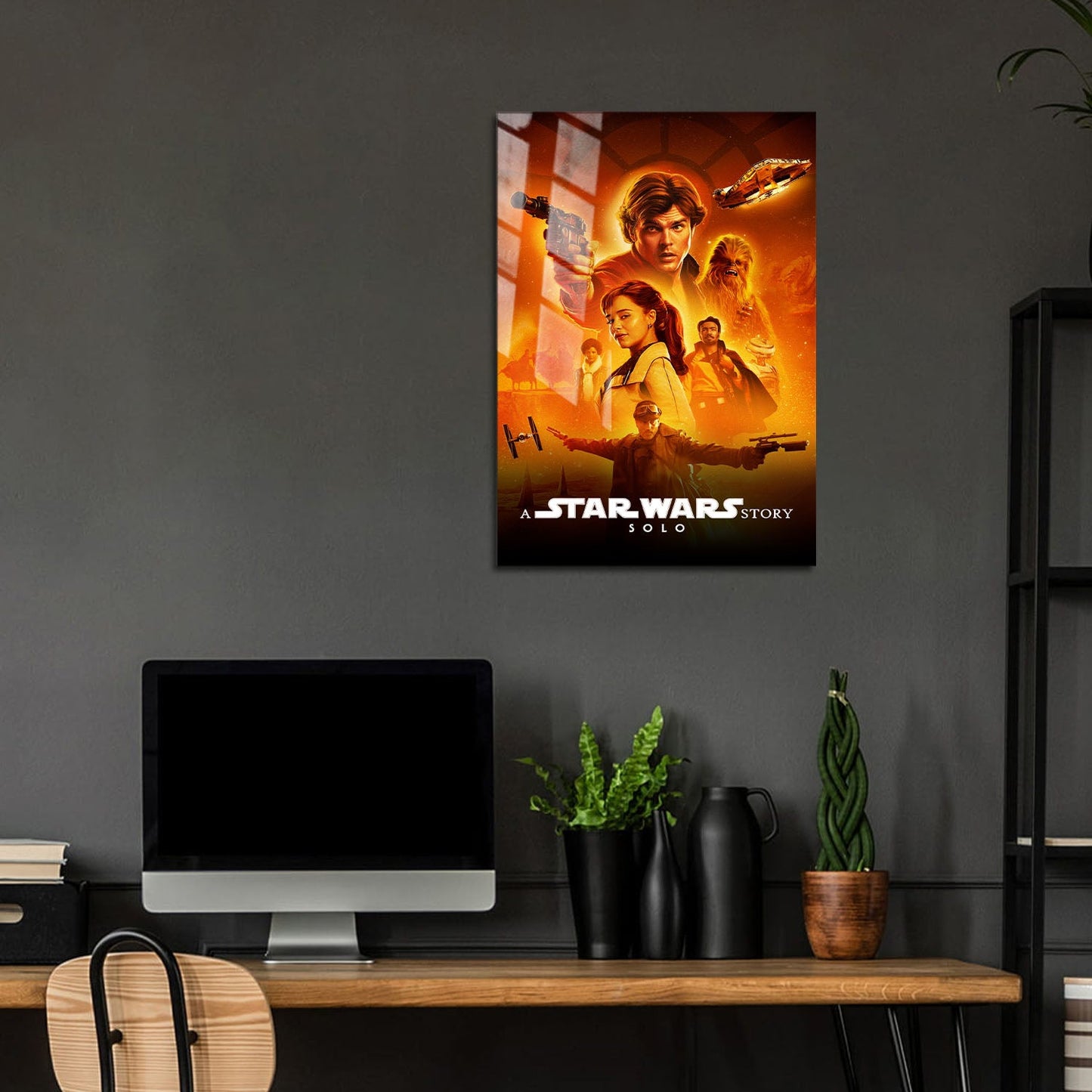 Flex Designs Metal Poster Solo A Star Wars Story Classic 5 x 7" Home Goods - Movie 2018 Movie Metal Poster