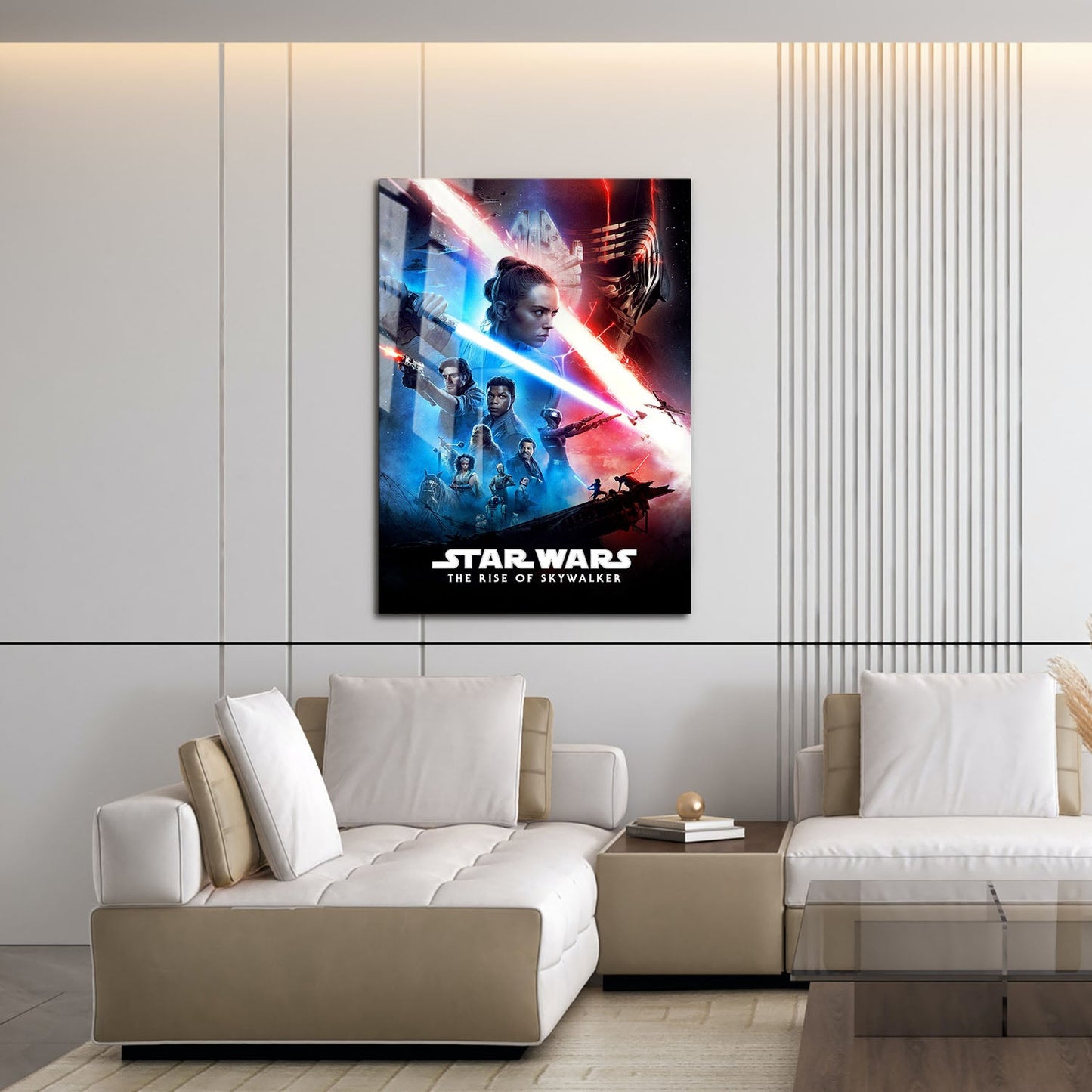 Flex Designs Metal Poster Star Wars Episode IX - The Rise of Skywalker Classic 16 x 24" Home Goods - Movie 2019 Movie Metal Poster
