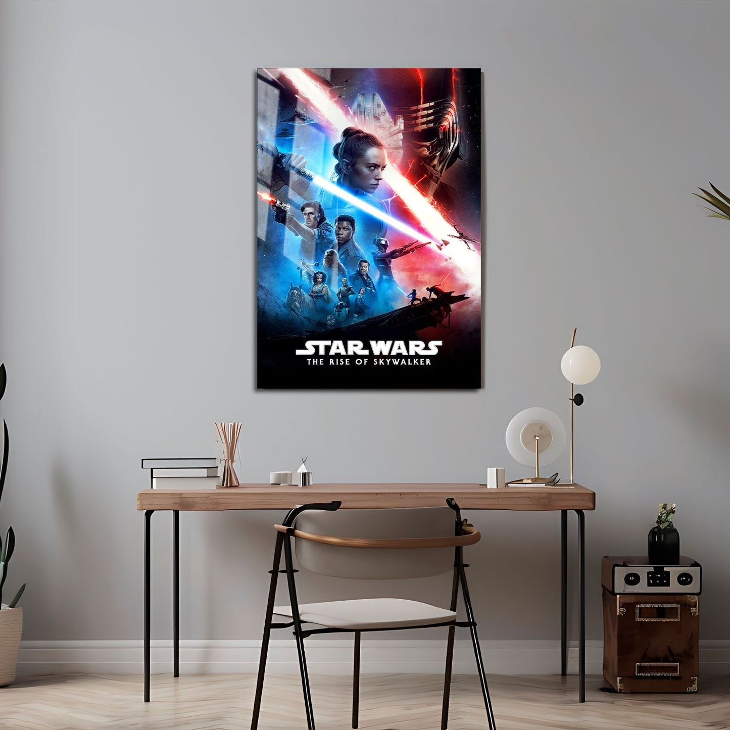 Flex Designs Metal Poster Star Wars Episode IX - The Rise of Skywalker Classic 24 x 36" Home Goods - Movie 2019 Movie Metal Poster