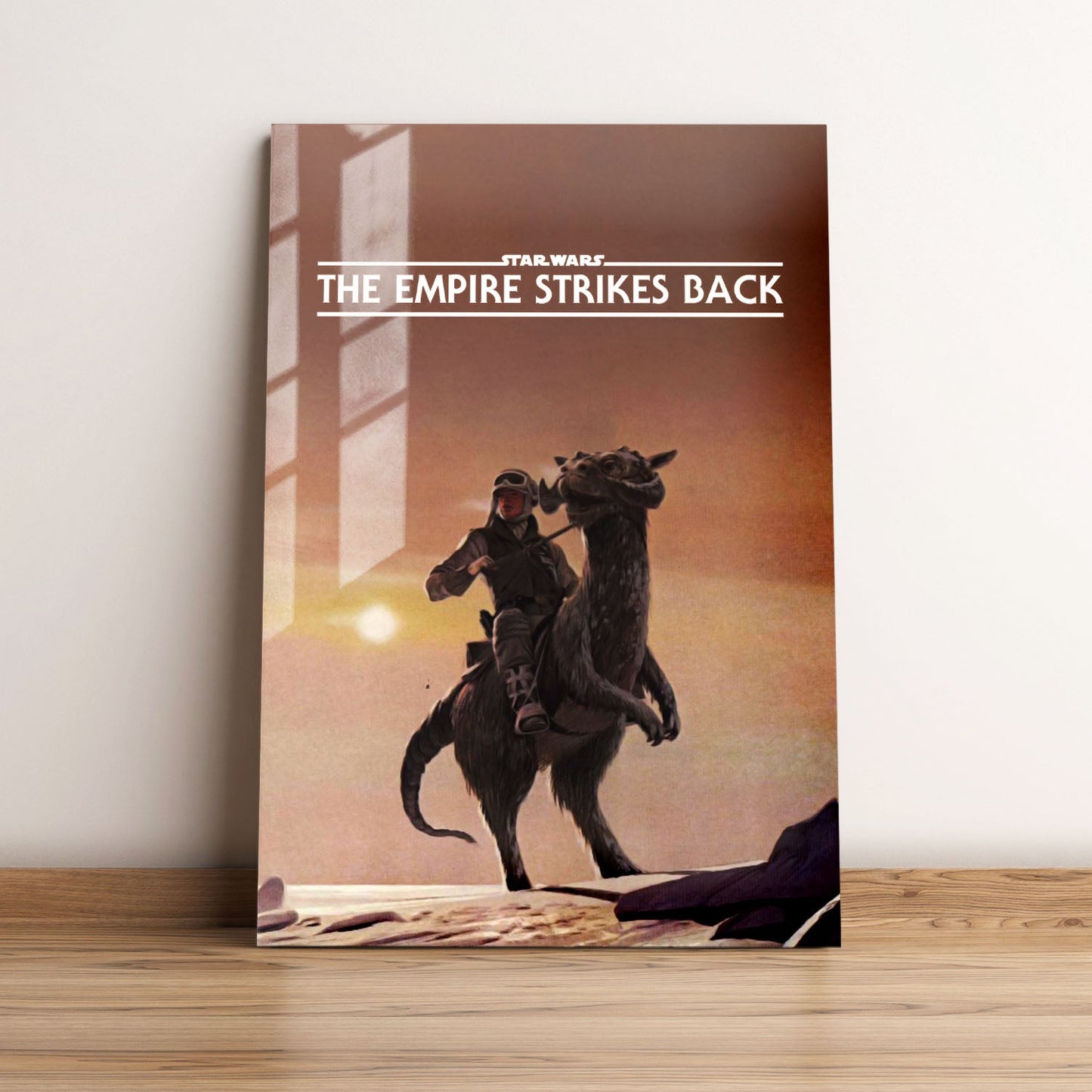 Star Wars Episode V - The Empire Strikes Back Minimalist Movie Metal Poster