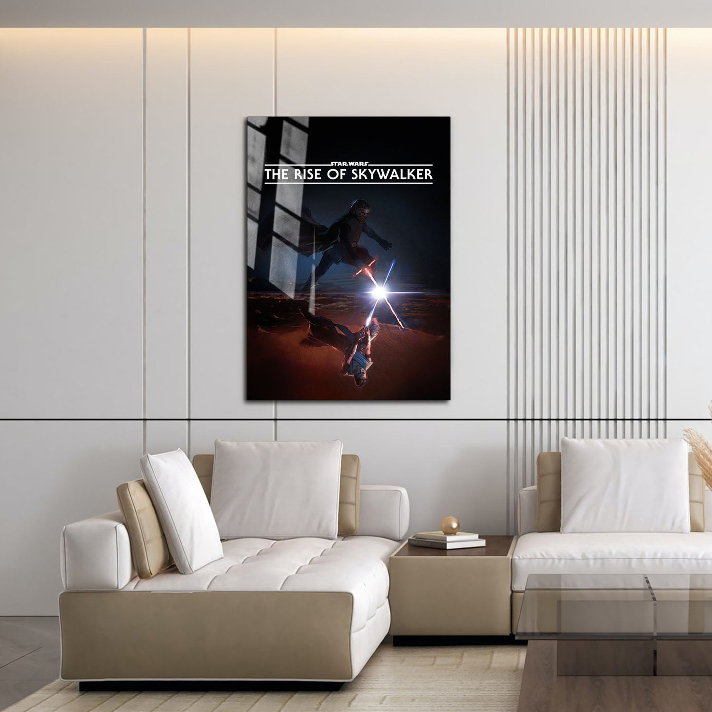 Flex Designs Metal Poster Star Wars Episode IX - The Rise of Skywalker Minimalist 16 x 24" Home Goods - Movie 2019 Movie Metal Poster