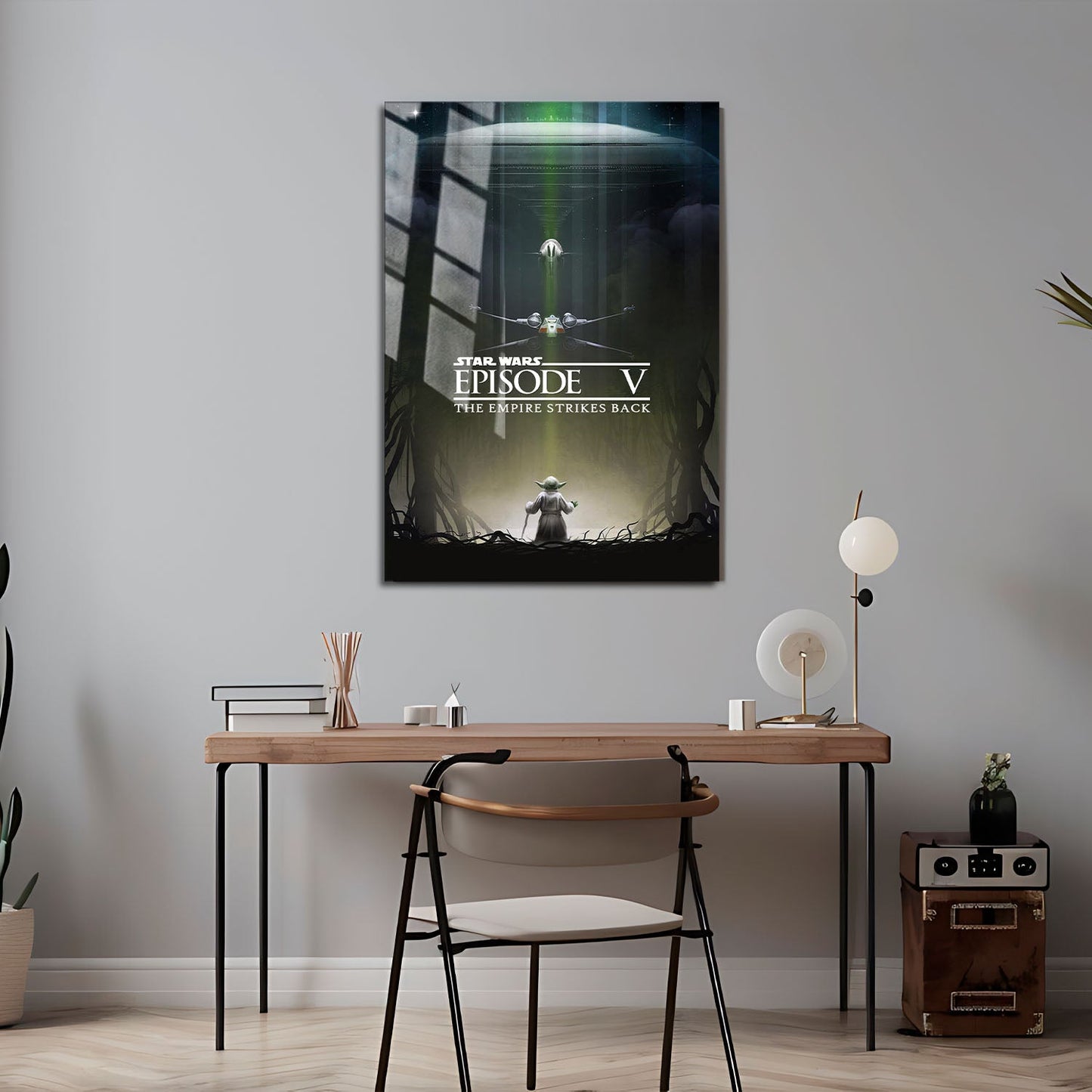 Flex Designs Metal Poster Star Wars Episode V - The Empire Strikes Back Theatrical 24 x 36" Home Goods - Movie 1980 Movie Metal Poster